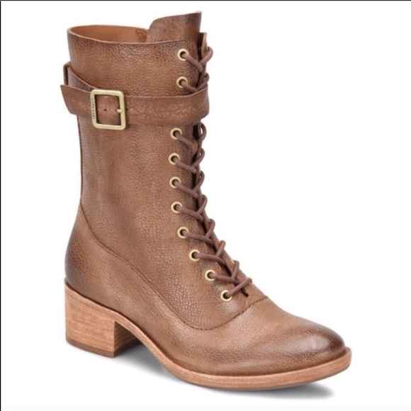 Kork-Ease Shoes - NWT Kork-Ease Mona Lace-Up Combat Boot Shoes
